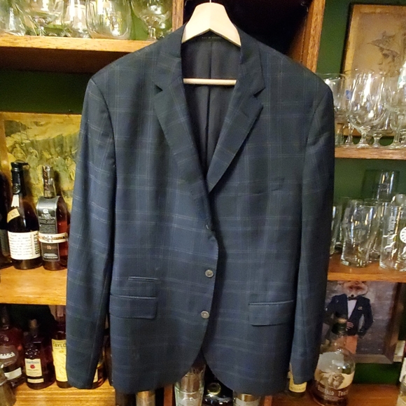 Blue Hugo Boss Sportcoat 44R - Picture 1 of 3